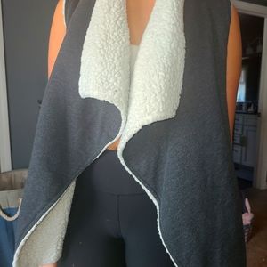 Heavyweight sherpa vest